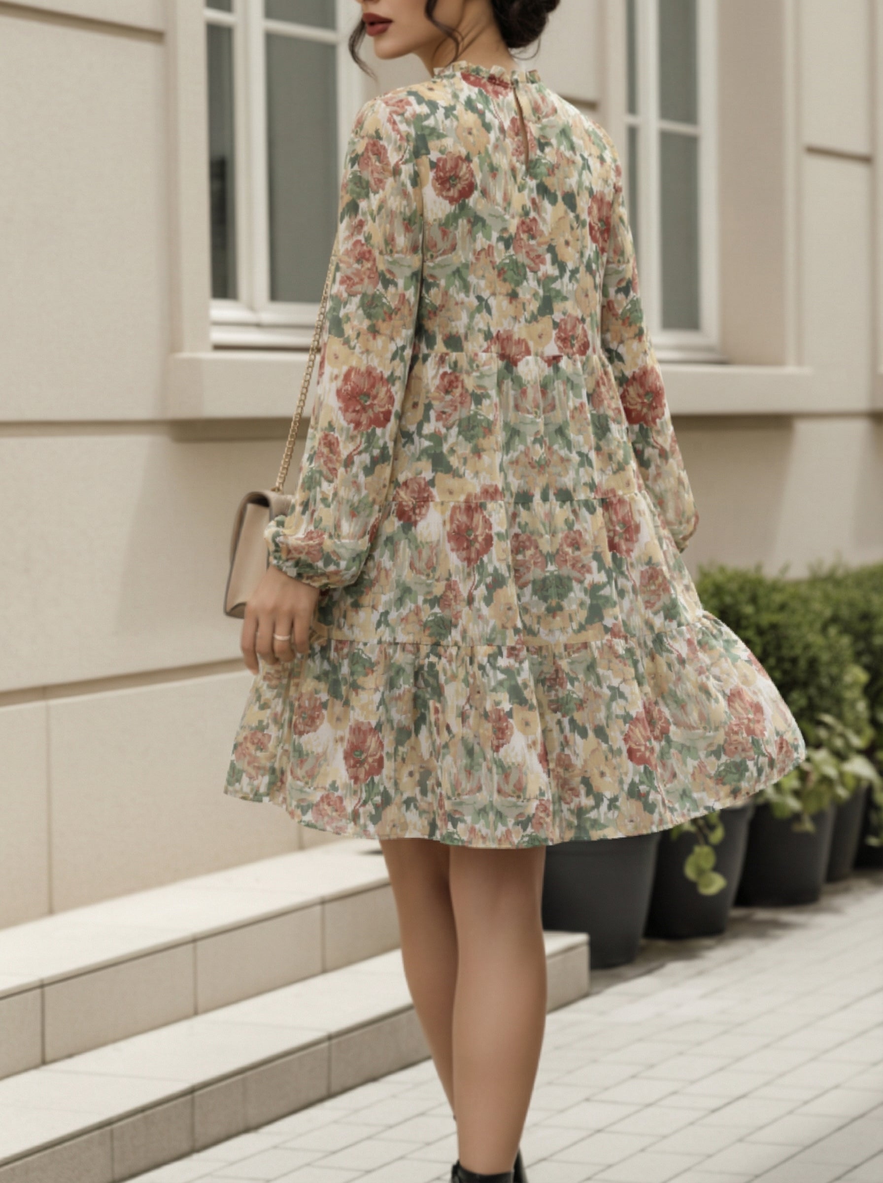 宽松 A 字娃娃衫